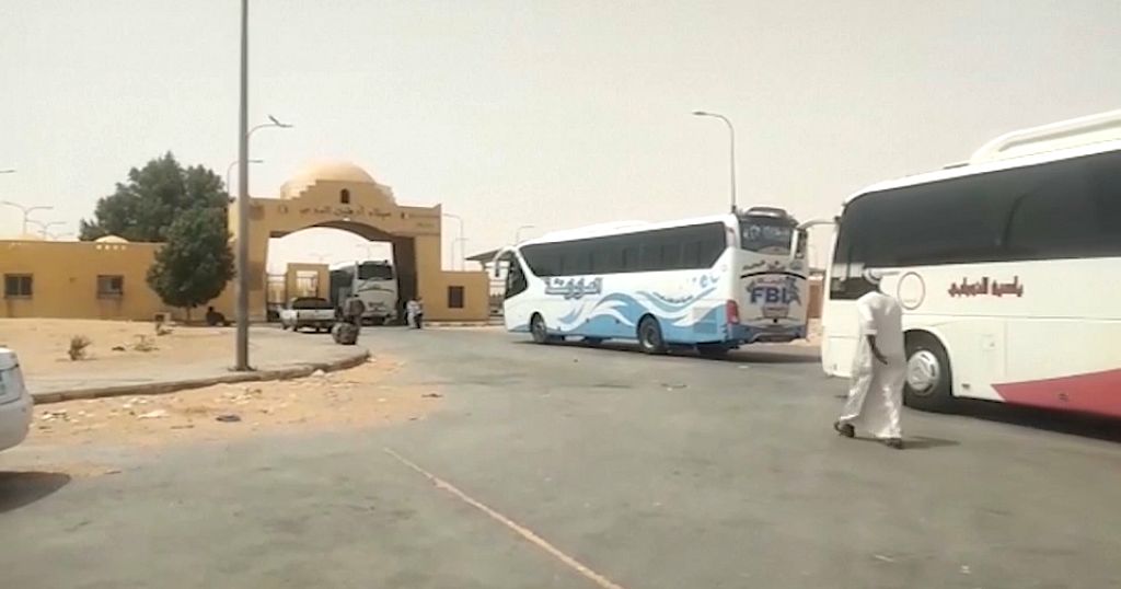 Sudan conflict: Egyptian evacuees on buses reach safety at border - Vimarsana News