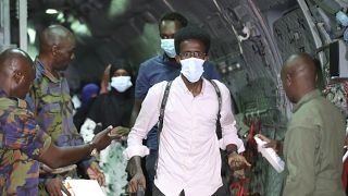 First batch of evacuees from Sudan arrive in Kenya