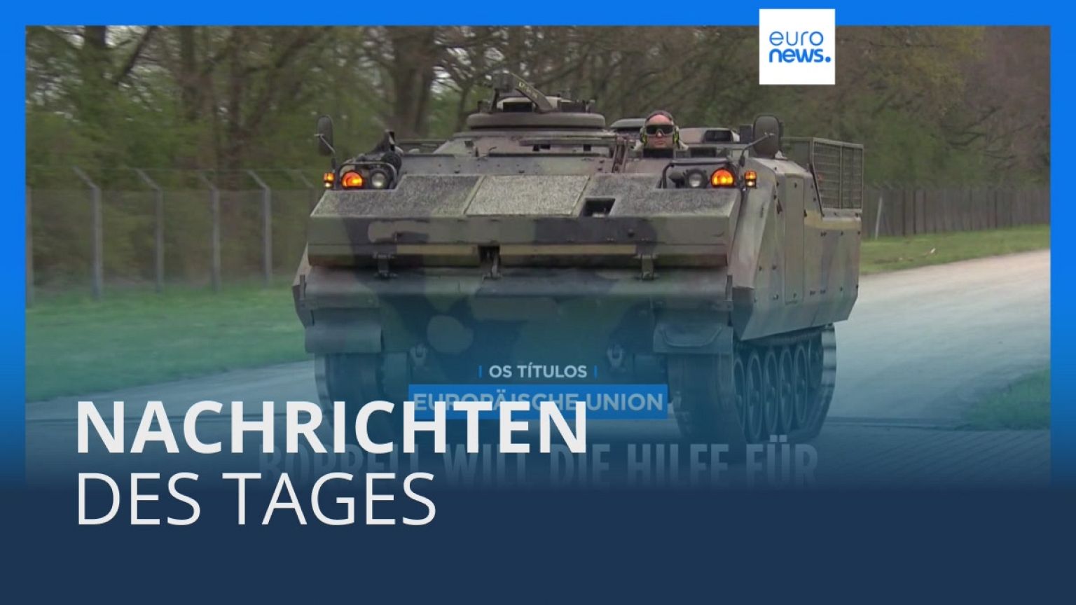 Nachrichten des Tages | 25. April - Mittagsausgabe