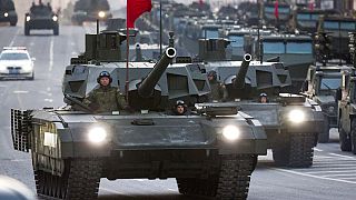 Rus üretimi T-14 Armata tankları 