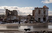 مدينة كوبيانسك إثر القصف الروسي