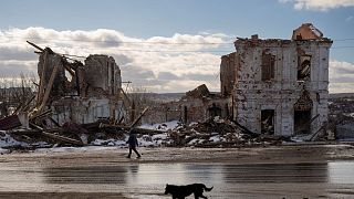 مدينة كوبيانسك إثر القصف الروسي