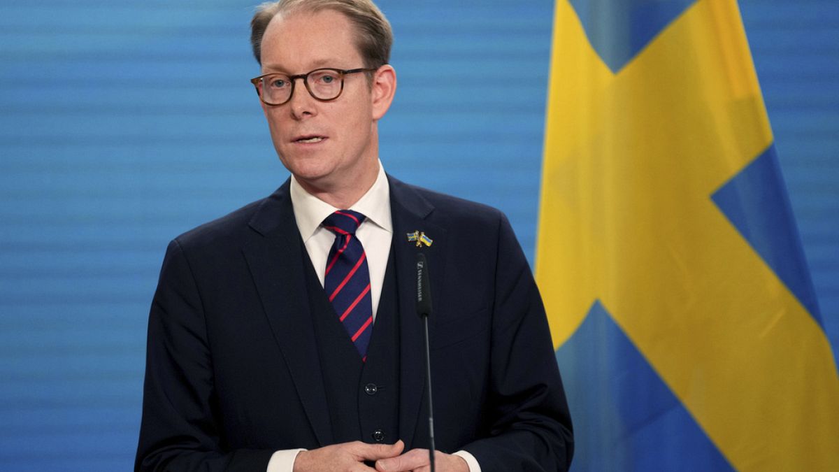 Der schwedische Außenminister Tobias Billström