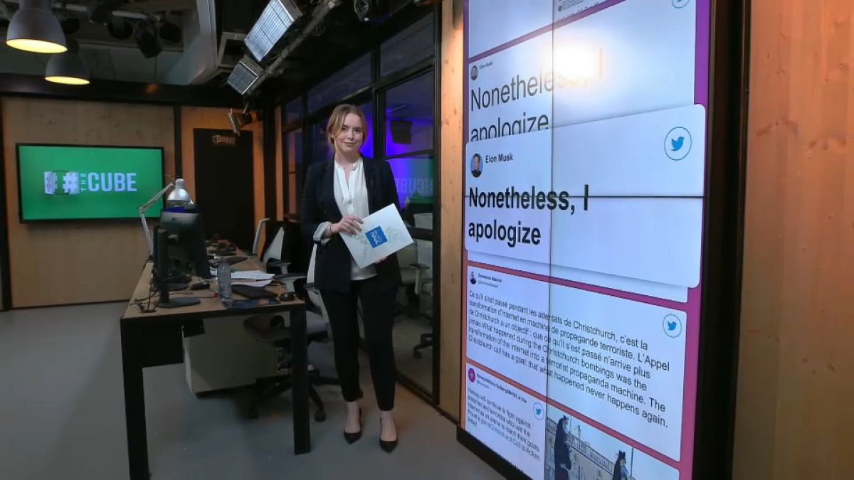 The Cube mit Sophia Khatsenkova auf Euronews