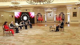 Erdoğan, Kanal 7 canlı yayınında rahatsızlandı