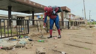 Nigeria's 'Spiderman' on a mission to protect the environment