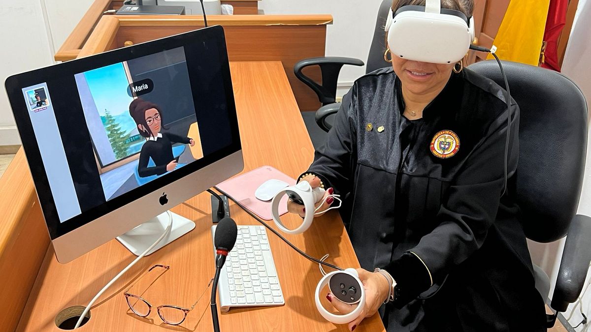 Meet the woman bringing Colombia's justice system into the age of AI and the metaverse