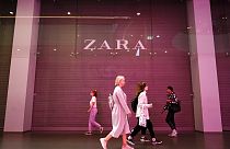 Κατάστημα Zara που έκλεισε σε εμπορικό κέντρο στην Αγία Πετρούπολη της Ρωσίας