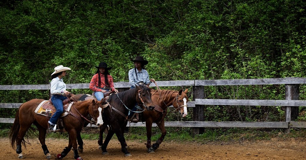 Black cowgirls gallop on in face of US rodeo stereotypes