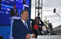 Fahrettin Koca Konya'da açıklamalarda bulundu
