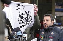İtalyan lider Salvini'nin partisinin Rusya'dan rüşvet aldığı yönündeki soruşturma düşürüldü