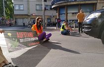 Bécsi tüntetés: forgalmi dugókkal a klímáért