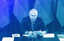 Russian President Vladimir Putin chairs a meeting with the State Council Presidium on developing Russian industry under sanctions in Tula, 4 April 2023