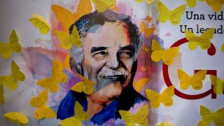 عکس از اولین سالگرد درگذشت گابریل گارسیا مارکز در مکزیکوسیتی