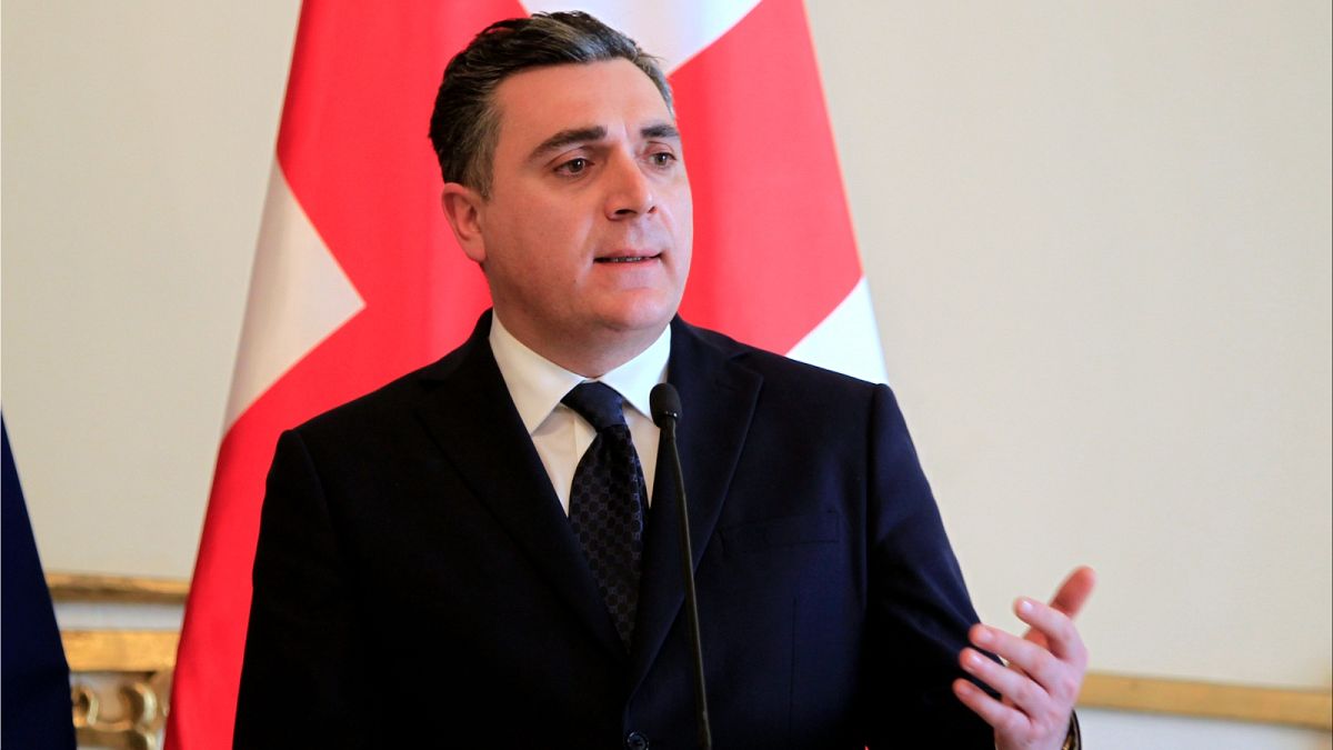وزير الخارجية الجورجي ايليا دارشياشفيلي، أرشيف