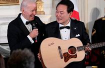 Joe Biden amerikai és Yoon Suk Yeol dél-koreai elnök Washingtonban, 2023. április 26. 