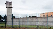 نمایی از زندان Mont de Marsan در جنوب غربی فرانسه، به تاریخ ۲۹ ژوئن ۲۰۲۰.