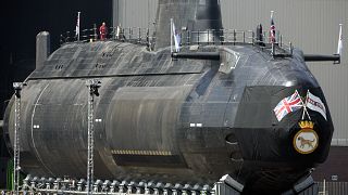A Brit Királyi Haditengerészet egyik nukleáris meghajtású tengeralattjárója / Képünk illusztráció