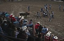 Lifers from "Angola" prison put on the 57th annual rodeo, April 22nd 2023