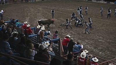 Lifers from "Angola" prison put on the 57th annual rodeo, April 22nd 2023