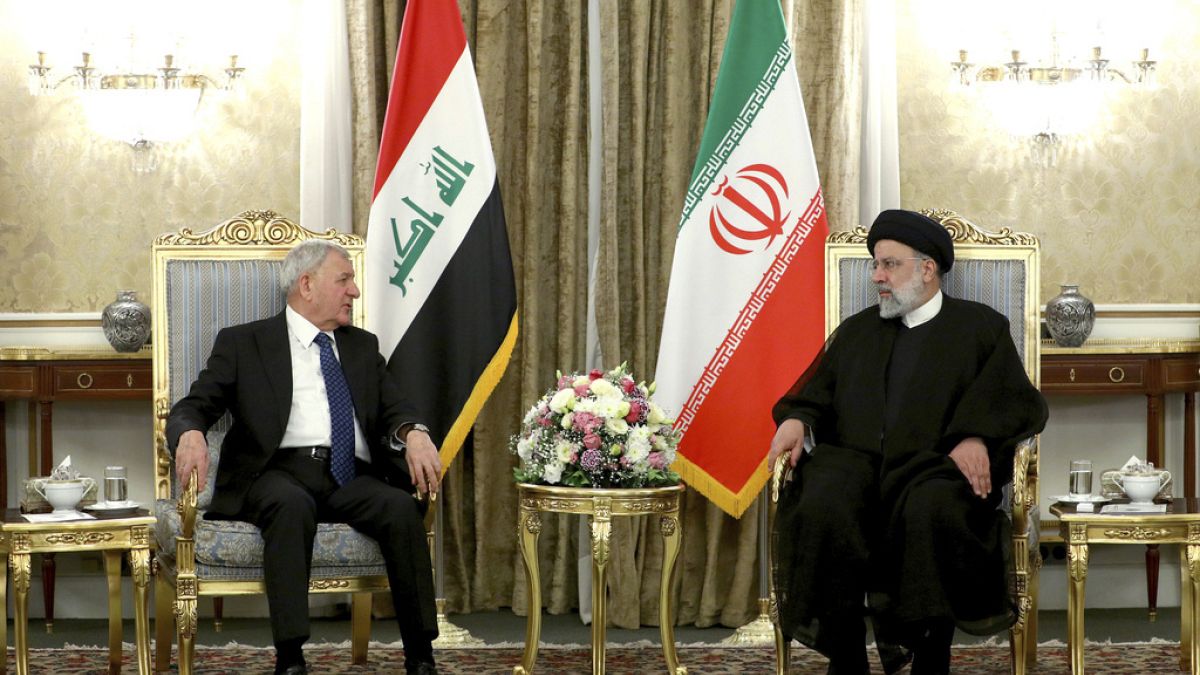 الرئيسان العراقي والإيراني