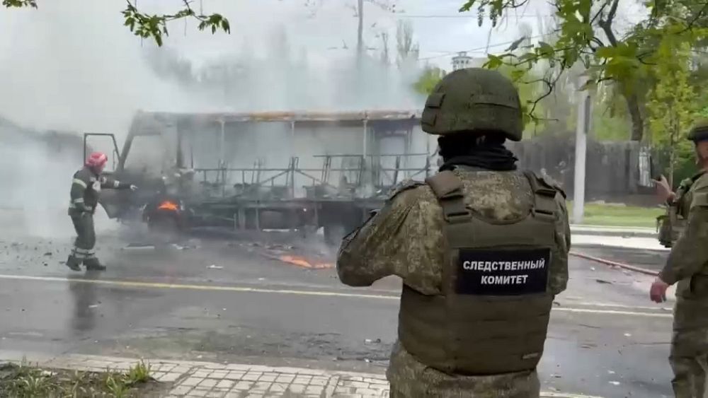 VIDEO : WATCH: Russian-backed Donetsk authorities report 7 dead after ...