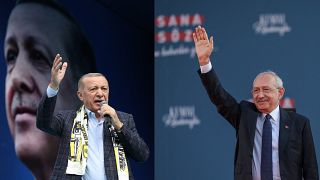 Recep Tayyp Erdogan e Kemal Kılıçdaroğlu são os dois únicos candidatos às presidenciais de 14 de maio