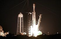 SpaceX Илона Маска с третьей попытки наконец смогла запустить тяжелую ракету Falcon 9 с мыса Канаверал во Флориде