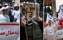 مظاهرات واحتجاجات ومواجهات مع الشرطة في يوم العمال العالمي (اسطنبول / باريس / بيروت)
