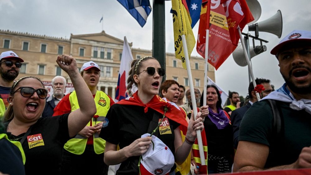 1 de mayo en Europa: «¡Levántate y di: no es justo!»