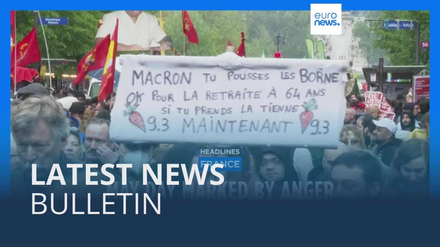 Latest news bulletin | May 1st – Evening
