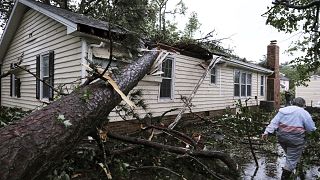 Virginia Beach declares state of emergency after tornado strikes area, 30 April, 2023.