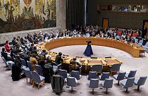 اجتماع لمجلس الأمن التابع للأمم المتحدة  في مقر الأمم المتحدة، 24 أبريل 2023 .