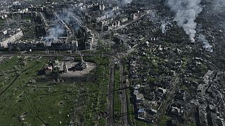شهر باهموت اوکراین سقوط کرد