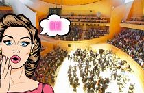 LA Philharmonic Orchestra - the scene of quite the performance
