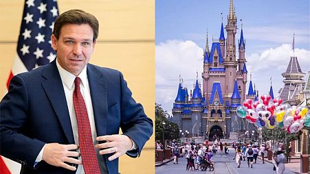 The feud between Florida's Republican Governor Ron DeSantis and Disney continues to escalate