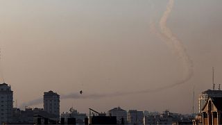 رد موشک‌های شلیک شده از نوار غزه به سمت خاک اسرائیل