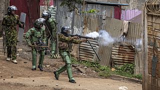Kenyan police clash with anti-government protesters