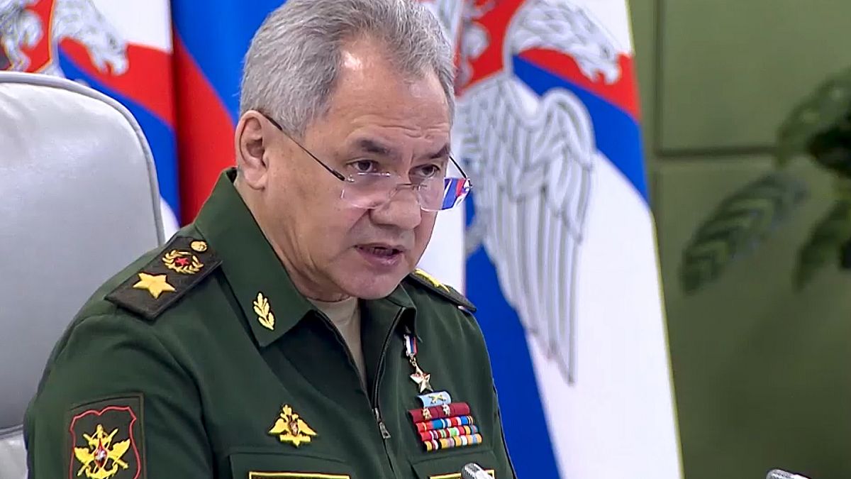 وزير الدفاع الروسي سيرغي شويغو 
