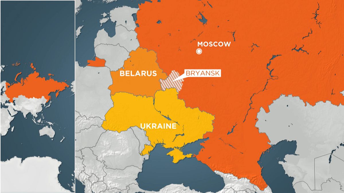 В Брянской области, граничащей с Украиной, совершено уже несколько предполагаемых актов саботажа