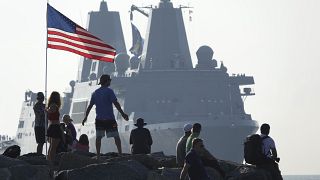 A USS New York a floridai haditengerészeti ünnepségen