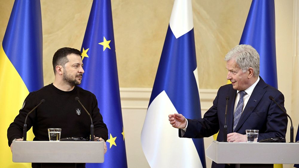 Zelenskyy in Finland: 'This year will be decisive for victory