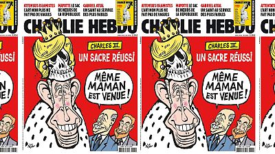 Coronation caricatures: Has Charlie Hebdo gone too far?