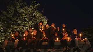 Una vigilia fue organizada en Belgrado en recuerdo de las víctimas