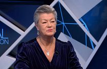 Ylva Johansson aboga por el apoyo 'comunitario' a Italia en su gestión de la 'crisis migratoria'