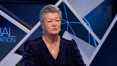 Ylva Johansson aboga por el apoyo 'comunitario' a Italia en su gestión de la 'crisis migratoria'