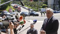 Antonio Tajani, le ministre italien des Affaires étrangères a annulé sa visite en France
