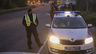 Polícia no local do novo tiroteiro na Sérvia