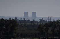 Az atomerőmű, Dnyipropetrovszk felől nézve