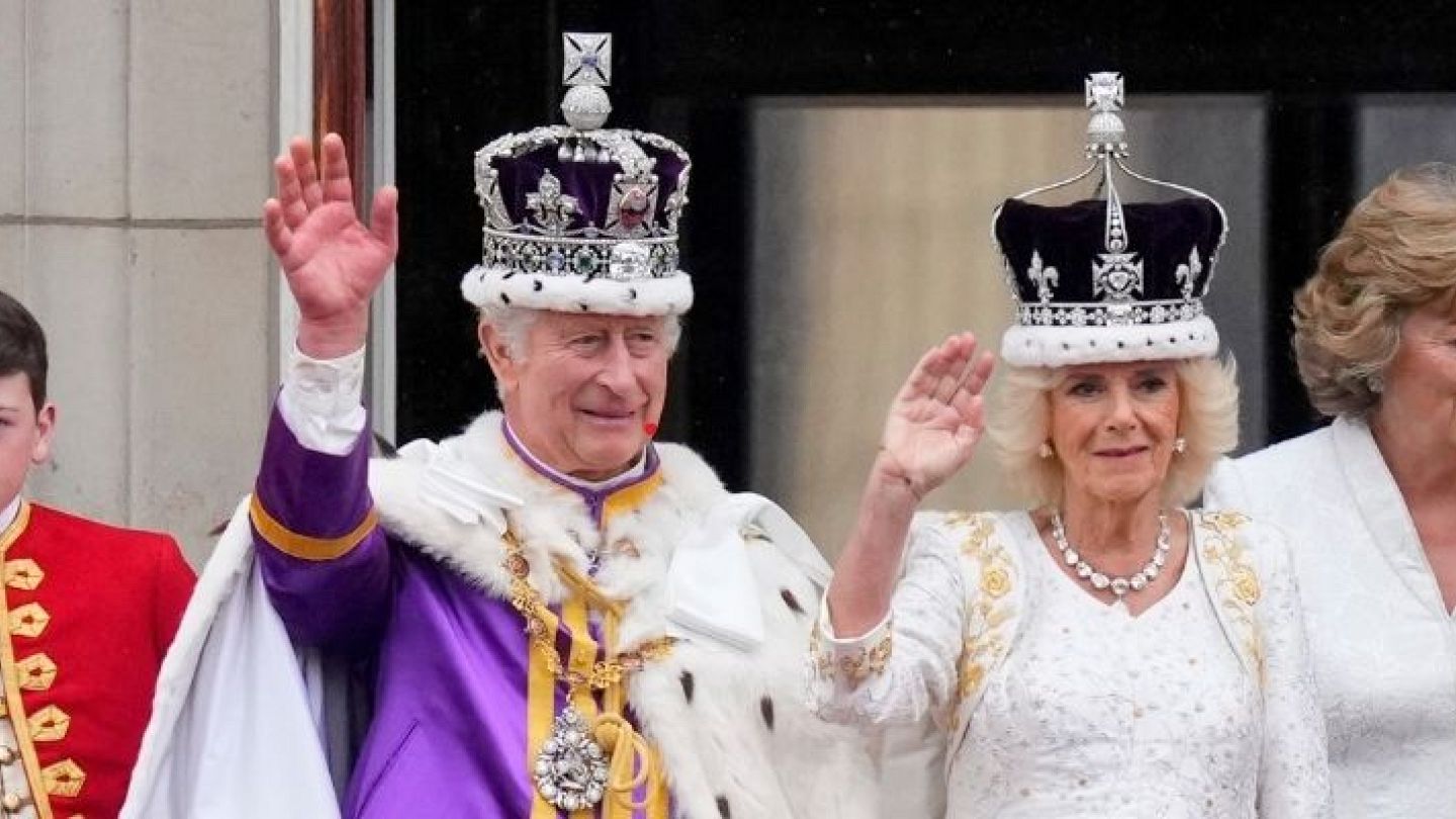 King Charles III and Queen Camilla are crowned in London : NPR